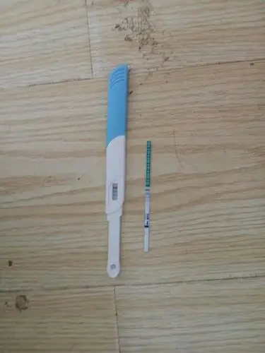 宝妈们 有没有验孕棒两条杆的图片 急用