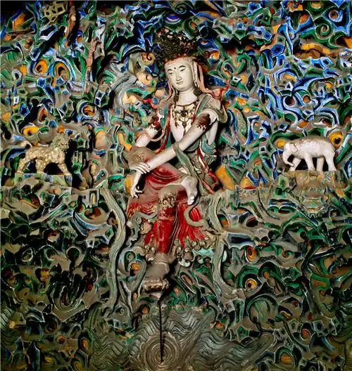 隆兴寺倒坐观音