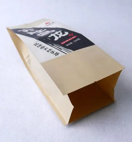 供应牛皮纸风琴袋 茶叶包装袋定做 花茶中