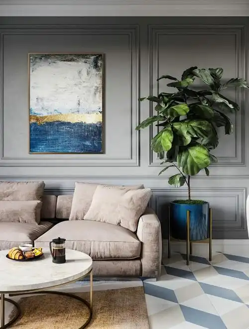 金平洋衣柜客厅电视墙装修效果图大全_精选图集-橱柜网