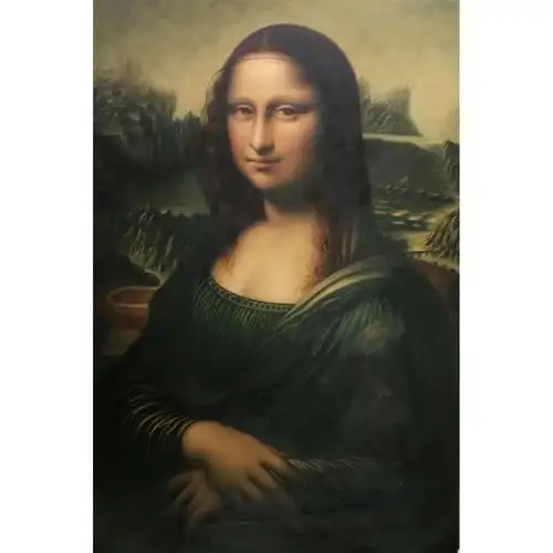 默艺油画春天新气象拍卖专场 临摹 达芬奇《蒙娜丽莎》 进入该拍品