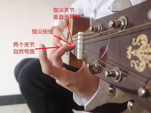 第四课 左手按弦要点-彼岸吉他 - 一站式吉他爱好者服务平台