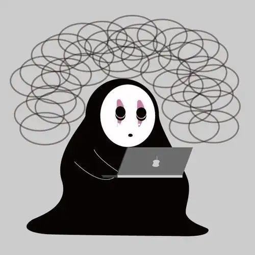 简单的插画系列一脸懵