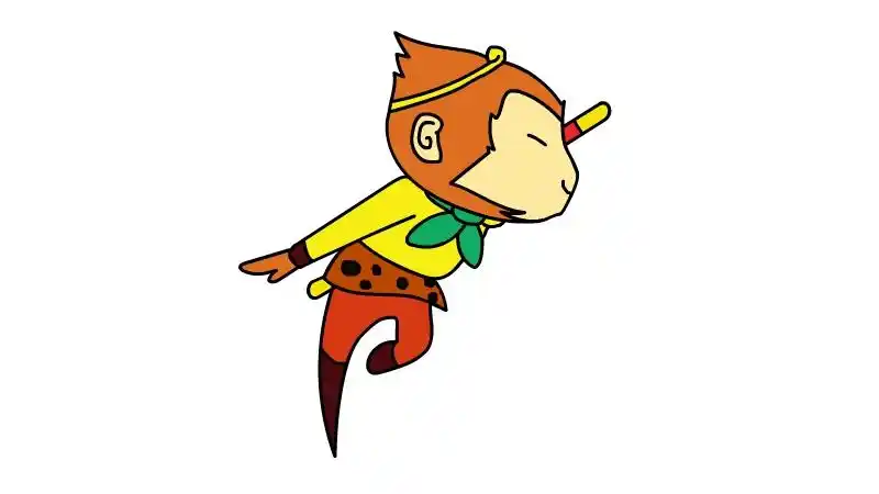 孙悟空简笔画画法教程