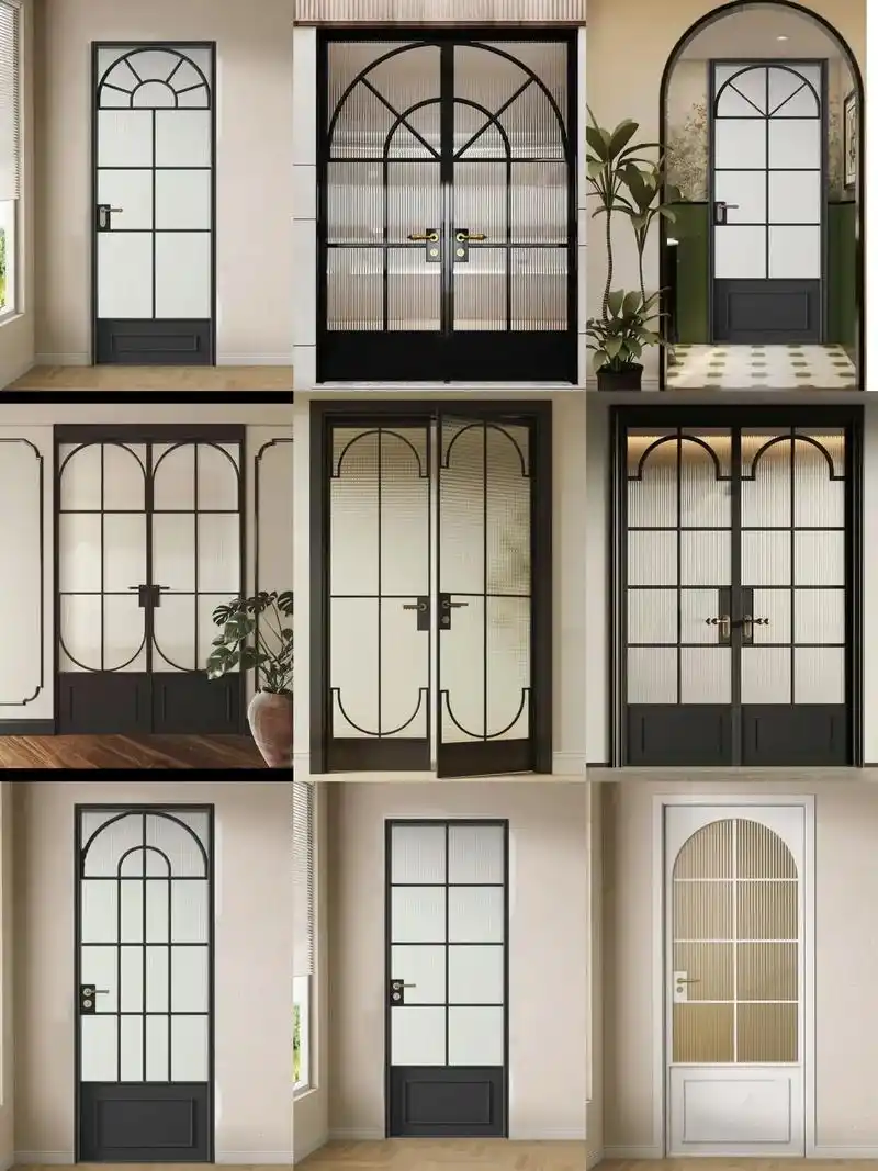 上海法式复古门玻璃门.#法式卫生间门 #极简窄边门 #网红玻 - 抖音