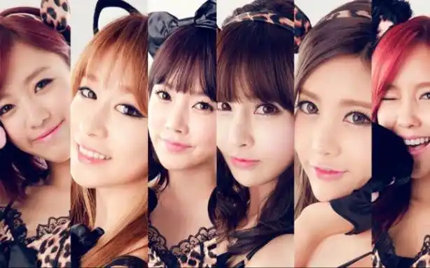 tara女团:咸恩静,朴智妍,朴素妍,朴孝敏,李居丽