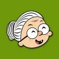 卡通老太太头像