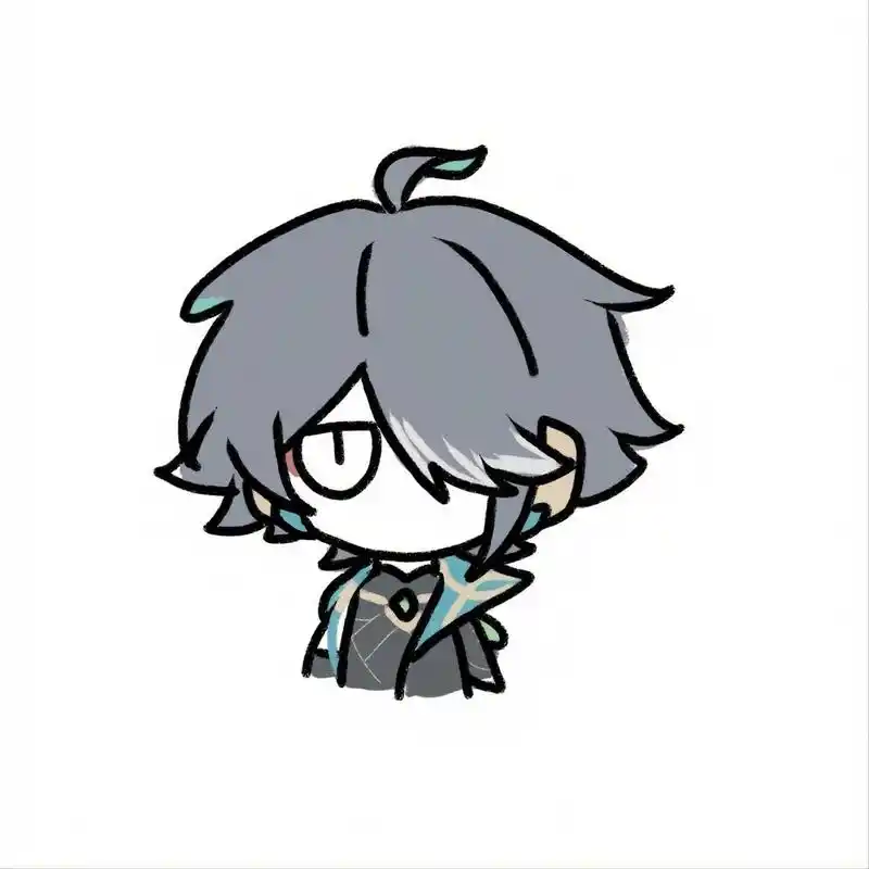 沙雕画风的原神头像(2) 原创画师来自抖音的旋风猫猫蛋包饭,喜欢的宝