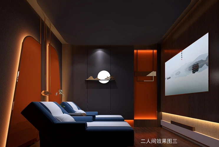 『勤丰壹号』高端足浴效果图|空间|建筑设计|九尺堂建筑设计 - 原创