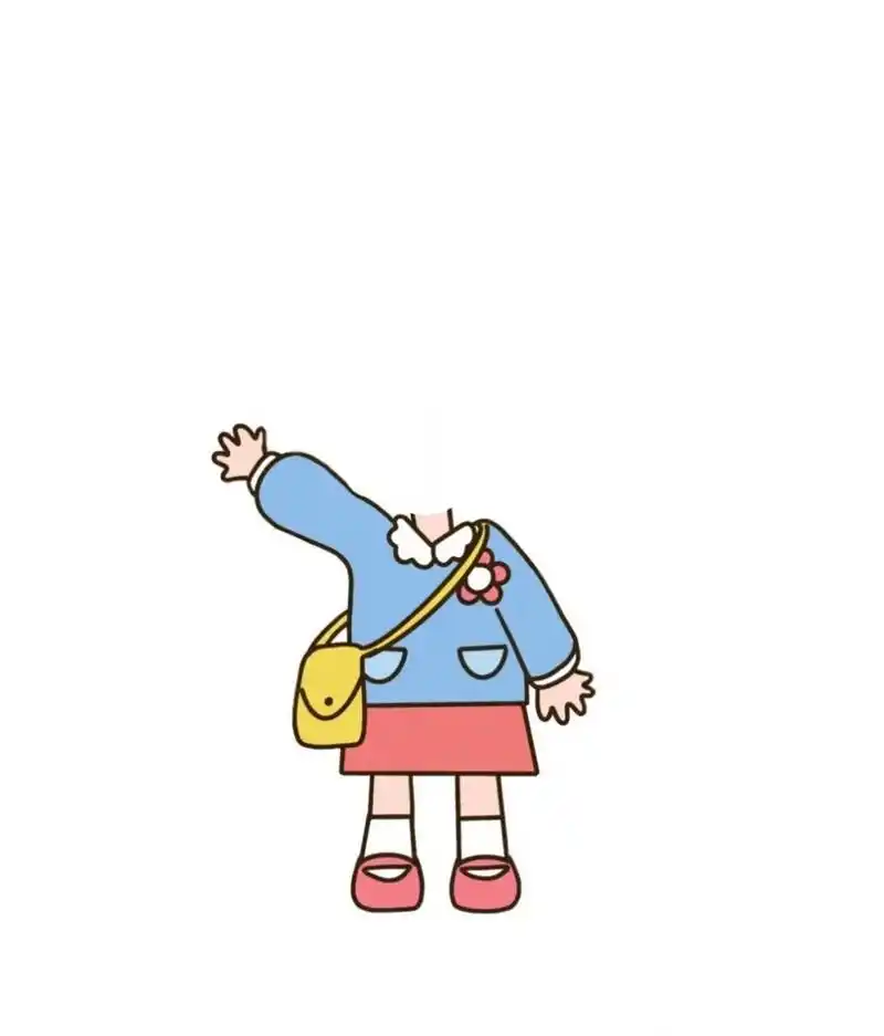 幼儿头像抠图素材卡通人物形象区域牌幼儿园