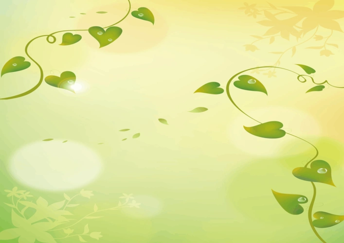 word漂亮花草模板