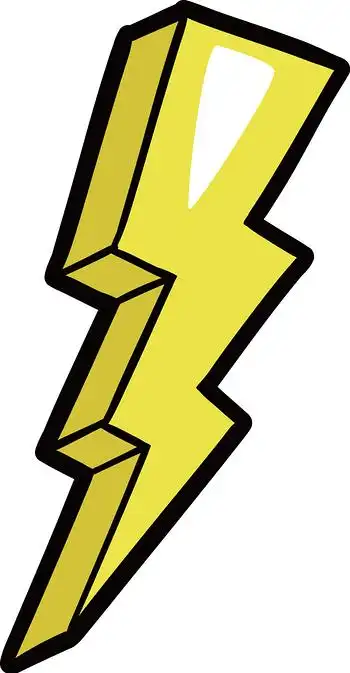 卡通闪电