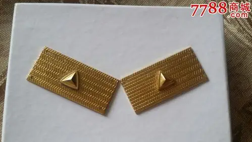 影视道具国军将官领章