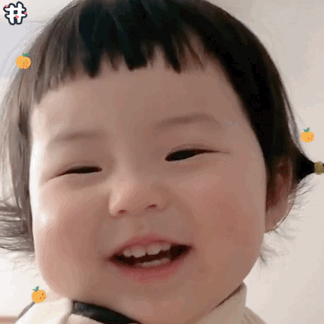 萌娃丸子妹表情包动图(库存)