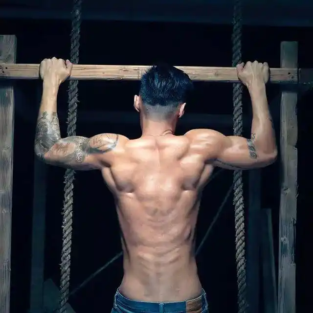 余文乐深藏不露,肌肉身材帅气逼人,4个动作打造强壮身材