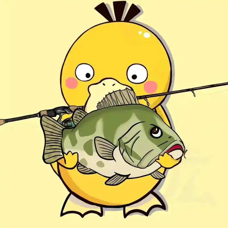 #钓鱼 #路亚 可达鸭钓鱼头像 - 抖音