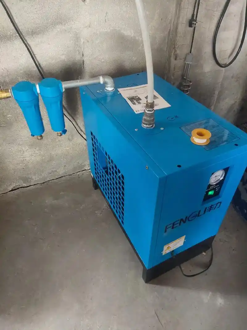 冷冻式干燥机安装#冷干机 #处理油水 #机械设备 - 抖音