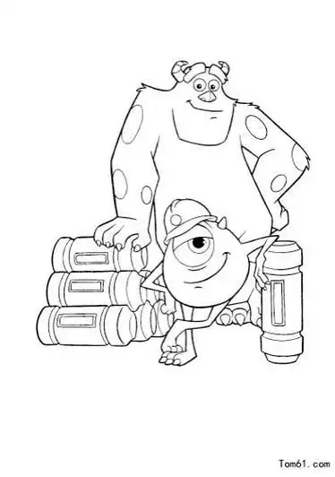 怪物巴士简笔画