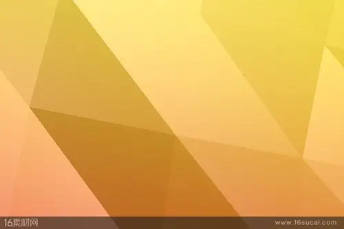 黄色渐变几何高清背景图片
