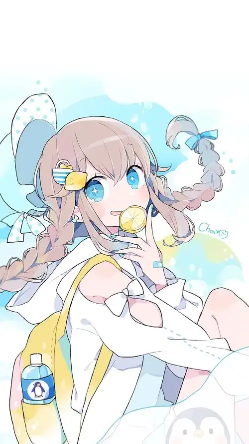 萌系卡通动漫少女手机壁纸