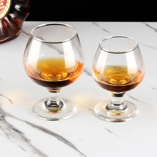 杯子欧式威士忌洋酒白兰地高脚大肚酒杯