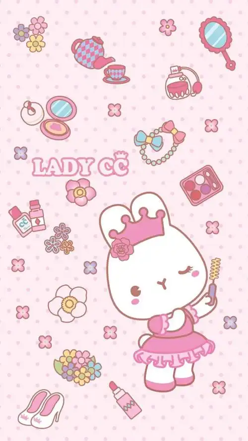 茜茜公主粉色兔子