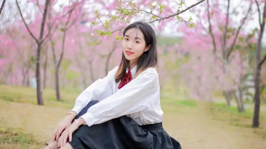 小清新女生锁屏壁纸2