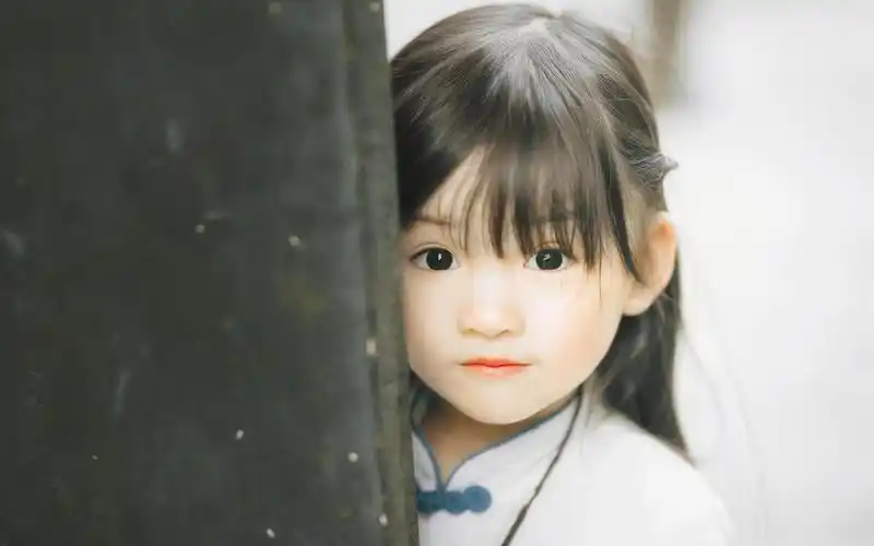 可爱超萌小女孩写真高清桌面壁纸