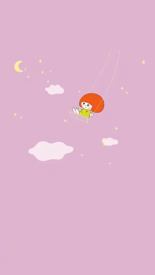 可爱 简单 插画 萌物 小清新 平铺壁纸#可爱壁纸"