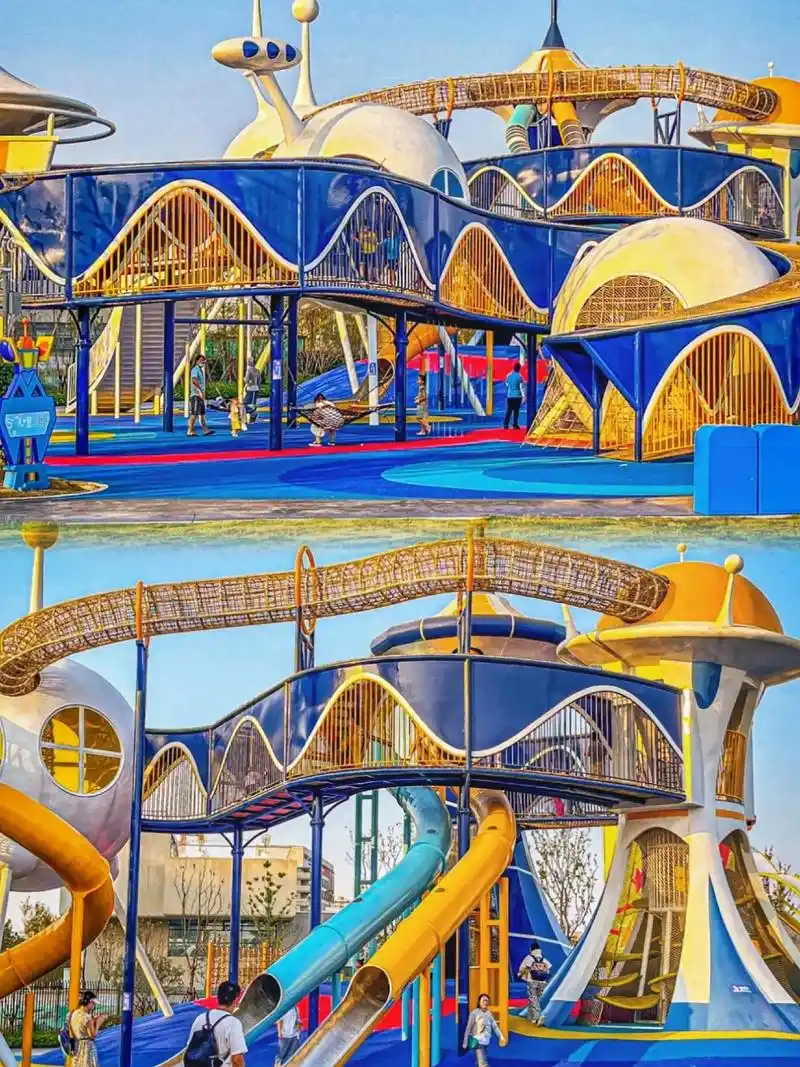 郑州人气儿童乐园,亲子游玩好去处.郑州·快乐童年游乐园:7月 - 抖音