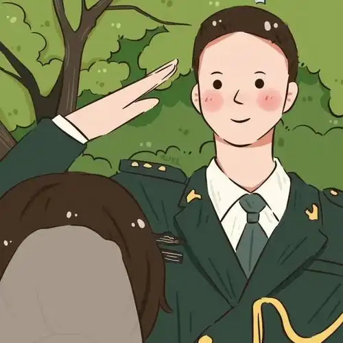 军恋的甜甜头像,兵哥兵嫂们快来取图啦!