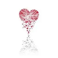 分手的爱心裂的图片 心形撕裂形容分手图片_微信头像图片大全