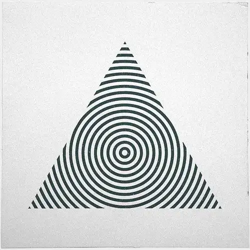 几何图案组成的美丽图形