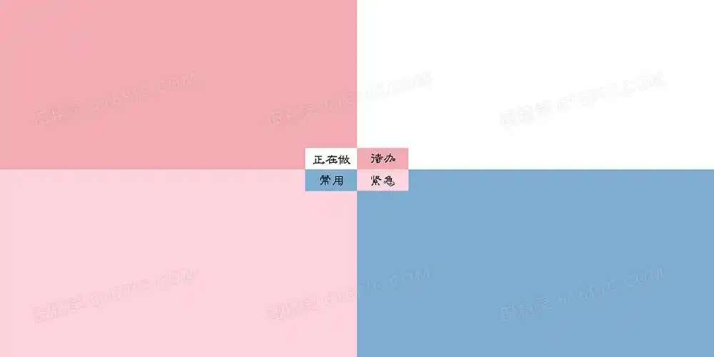 电脑壁纸分区办公