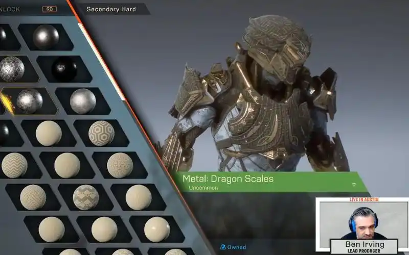 圣歌43分钟捏模型上材质多方位展现机甲角色创建