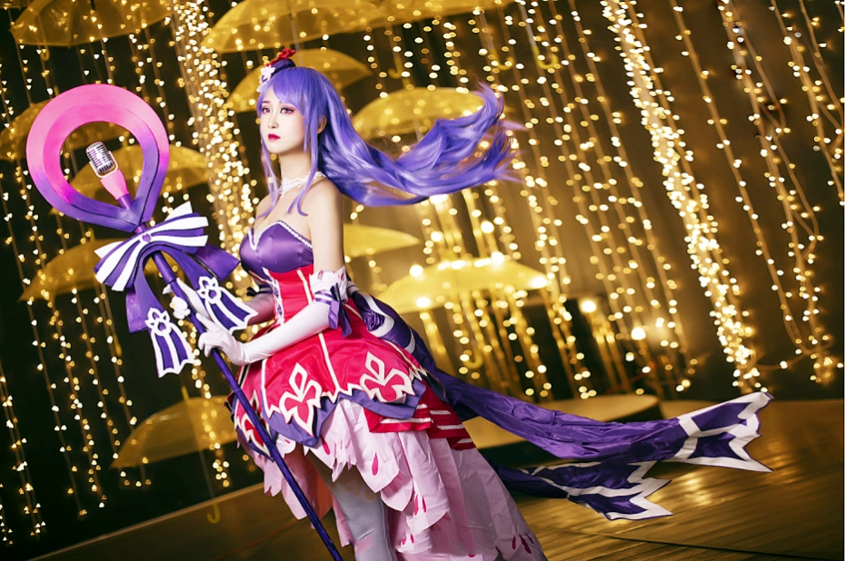 偶像歌手王昭君cos,美貌是种罪孽,暴雪也无法掩埋