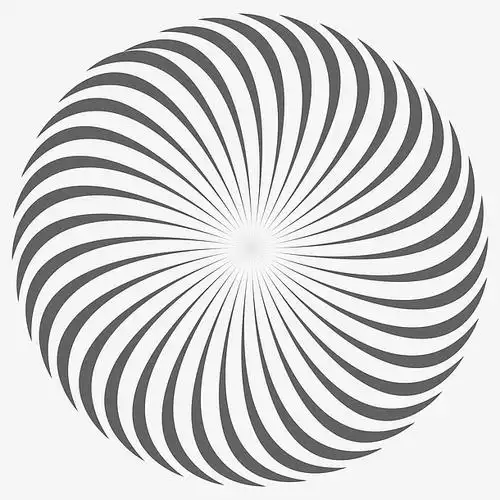 一个旋转的图形