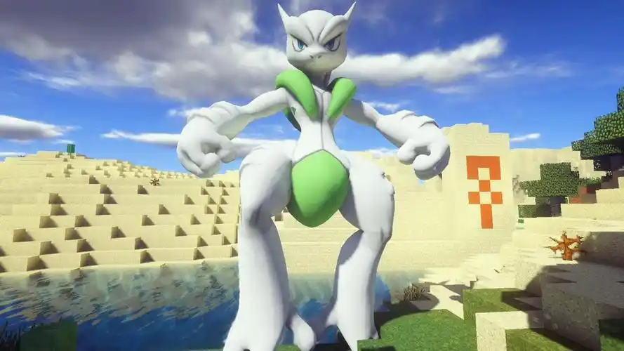 秀色解说我的世界神奇宝贝黑暗版26 闪光超进化超梦