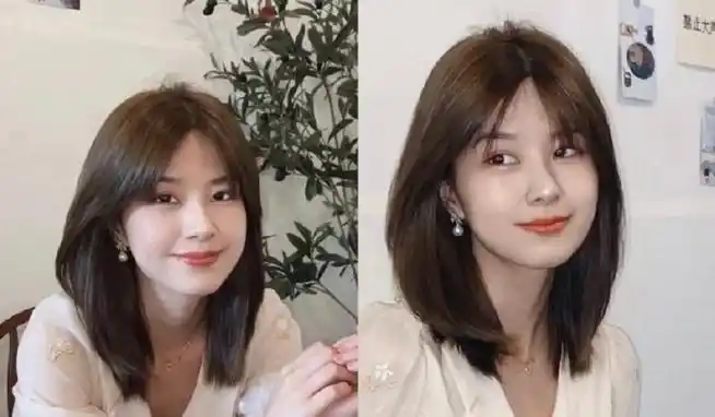 这款发型非常适合各种脸型,能够很好地修饰你的脸部轮廓.