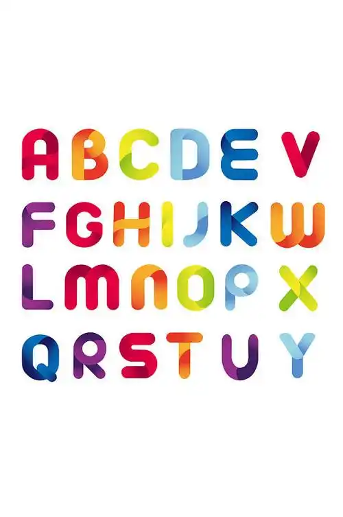 简约26个字母创意设计