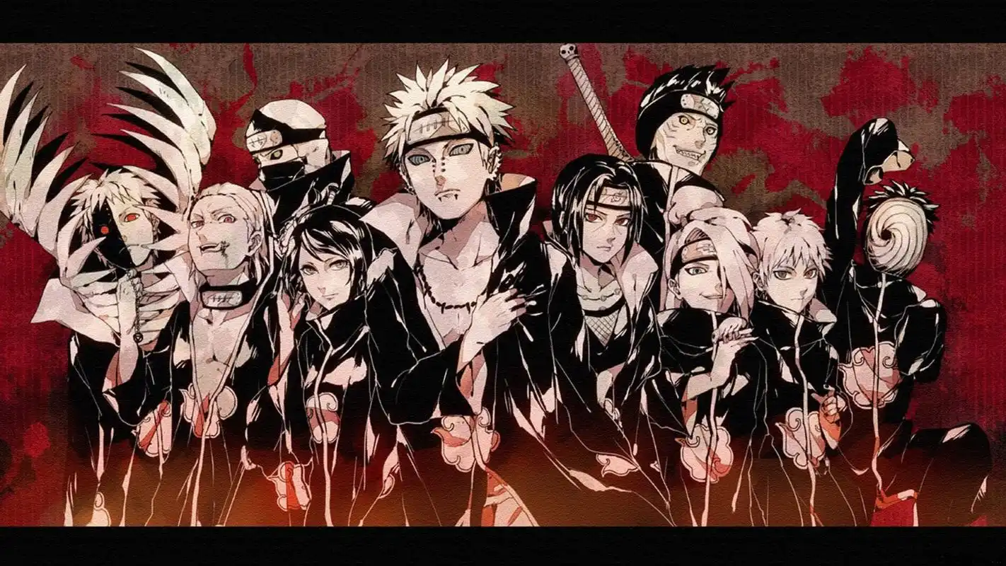 火影忍者——晓组织精美全家福,拿走不谢!