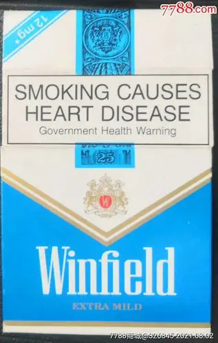 万宝路(蓝色)拆包烟盒