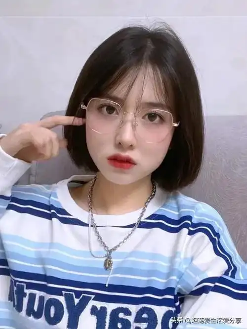 圆脸发型女2021新款短发学生,五一出游甜妹发型,适合方脸圆脸型的神仙