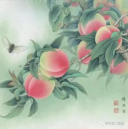 李怀臣工笔作品精选分享