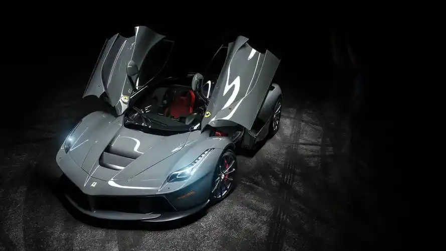 法拉利laferrari旗舰超级跑车,翅膀 壁纸 - 1600x900