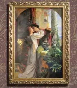 朝升旗舰店/博物馆名画/罗密欧与朱丽叶/手绘油画