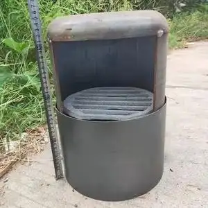 家用烤火炉炉胆炉芯柴炉内胆取暖炉加厚炉芯柴火炉内胆回风炉钢胆