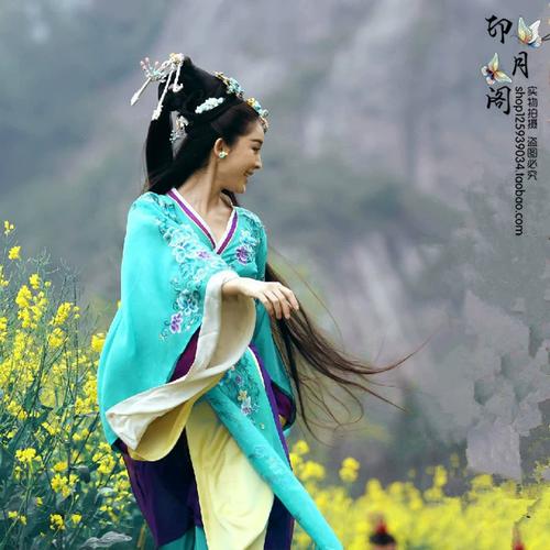 新款影视古装武神赵子龙古力娜扎貂蝉同款 演出服汉服写真服装