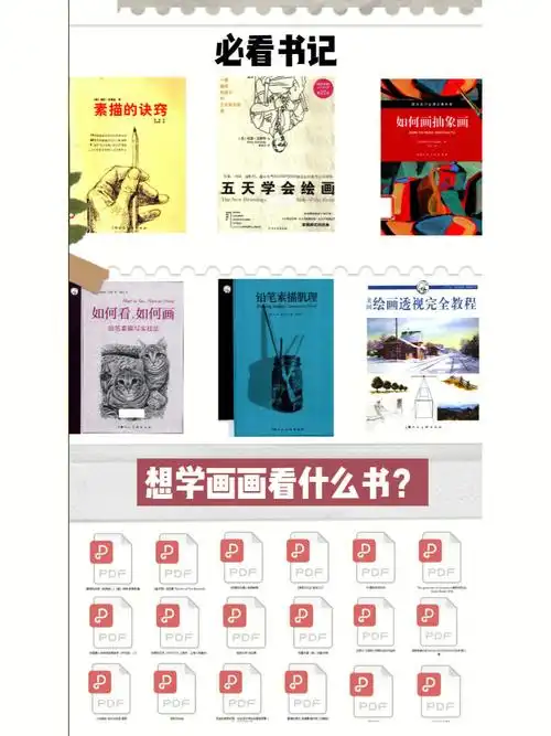可以【伸手】找我哦接下来让我们一起来看看这基本入门的必备绘画书籍