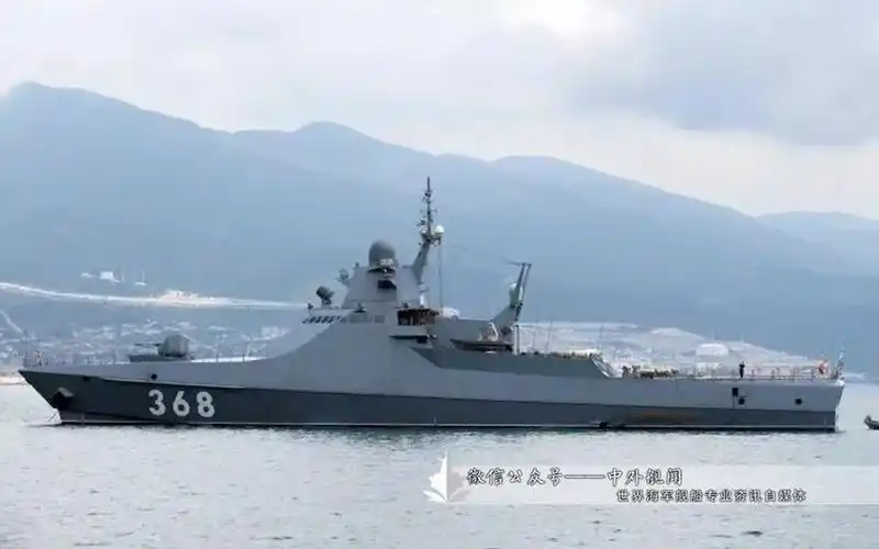 俄防部配图22160型巡逻舰是俄罗斯自11661型"猎豹"级巡逻舰之后全新